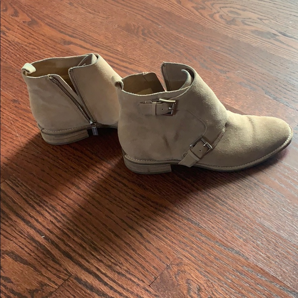 Michael Kors leather/suede ankle boots